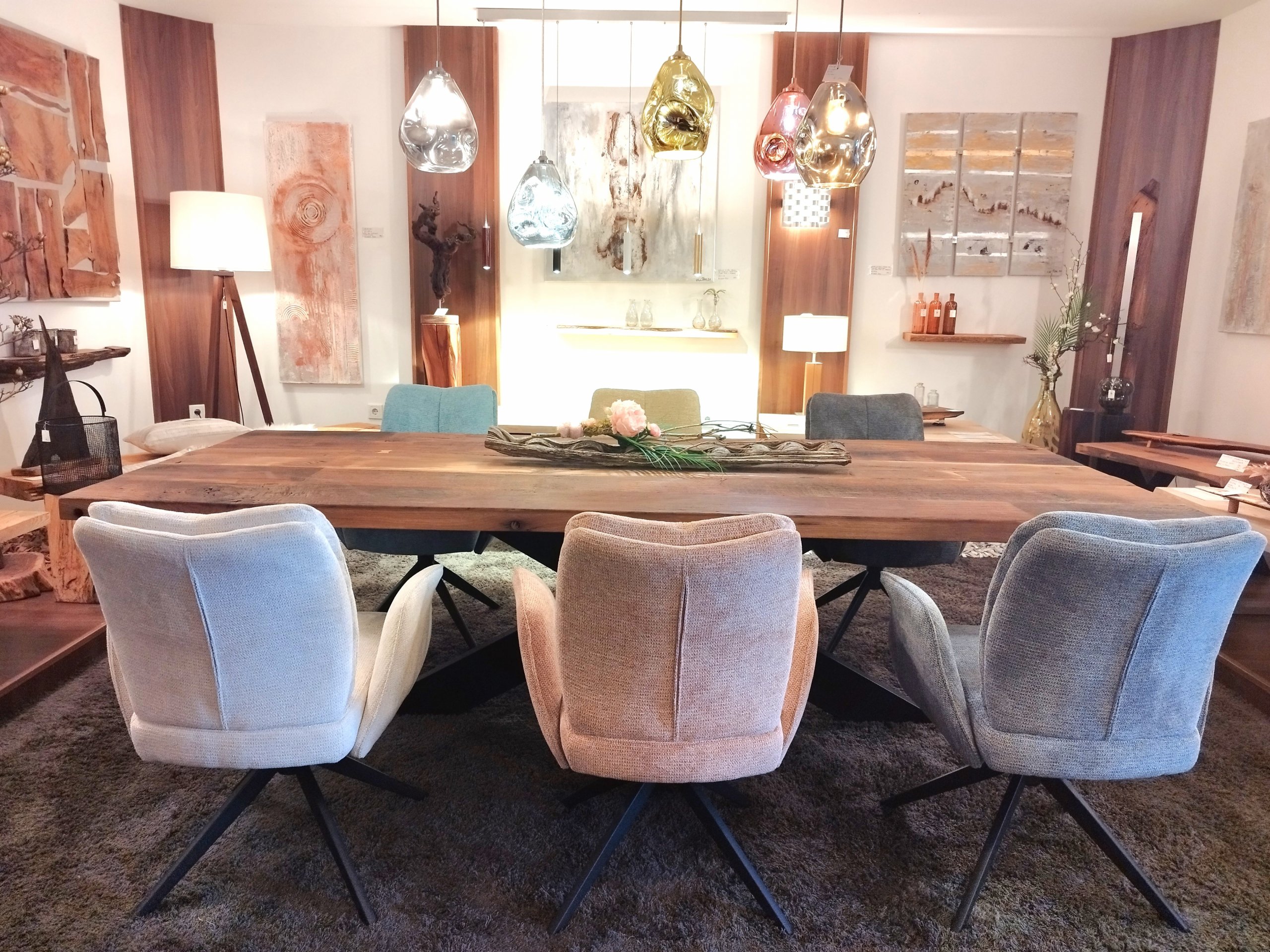 Drehsessel Balve Ledertex schiefer – Bild 10