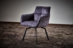 Design-Drehsessel Elspe anthrazit