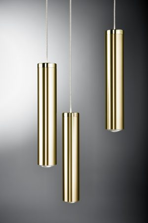 Linnea 3 Rund Messing