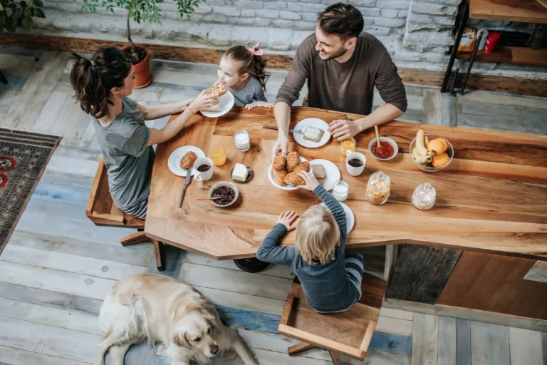 Die richtige Tischgröße